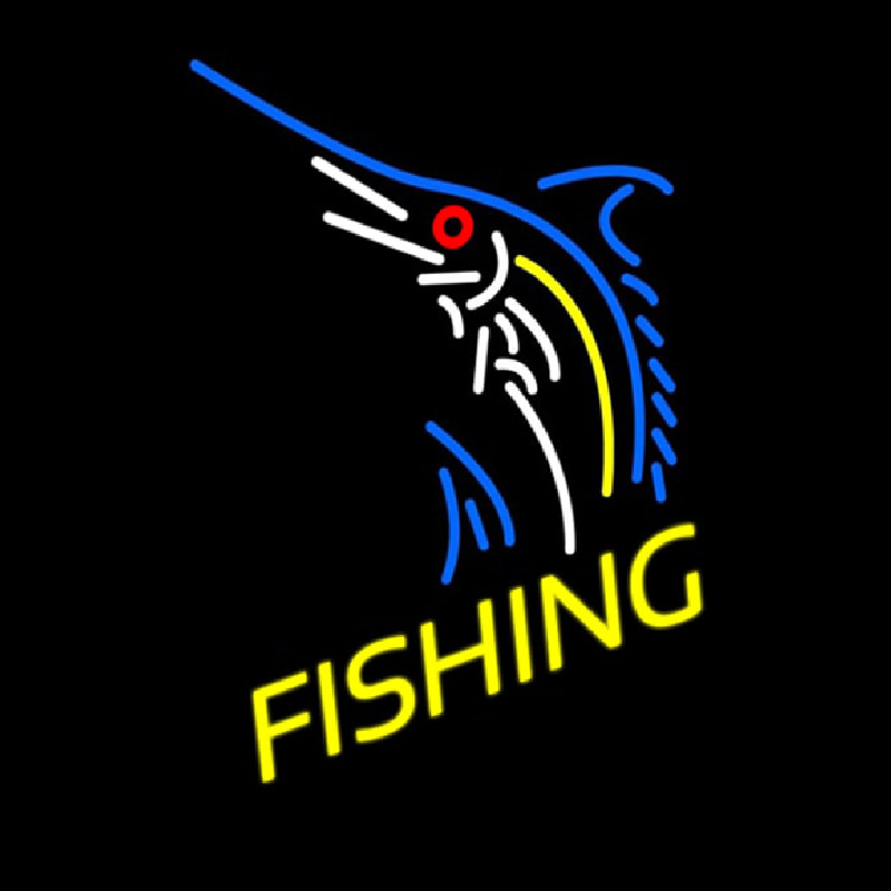 Fishing Neonreclame