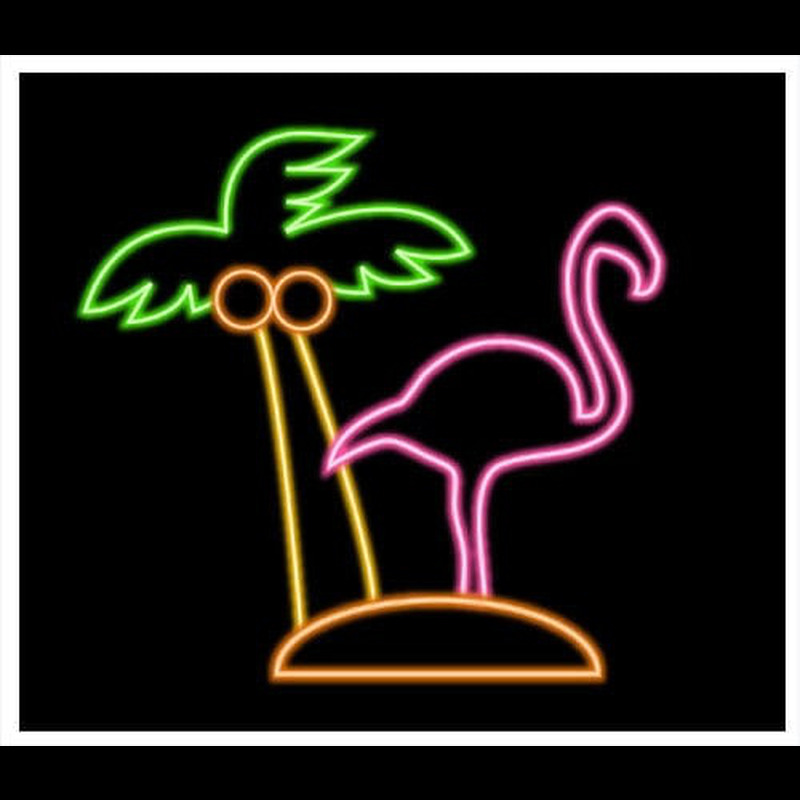 Flamingo Palm Neonreclame