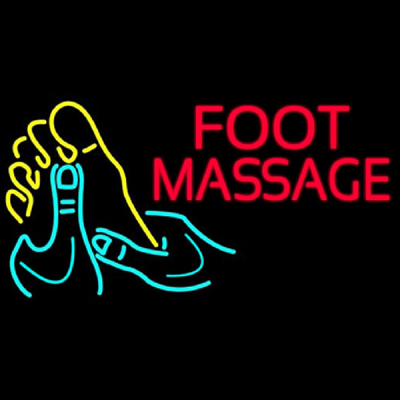 Foot Massage Neonreclame