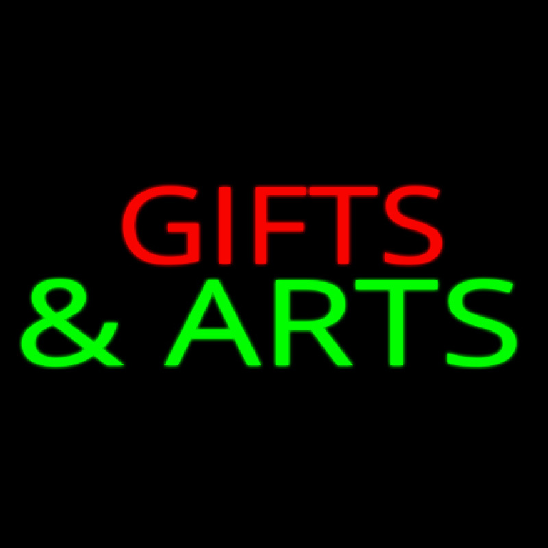 Gifts And Arts Block Neonreclame