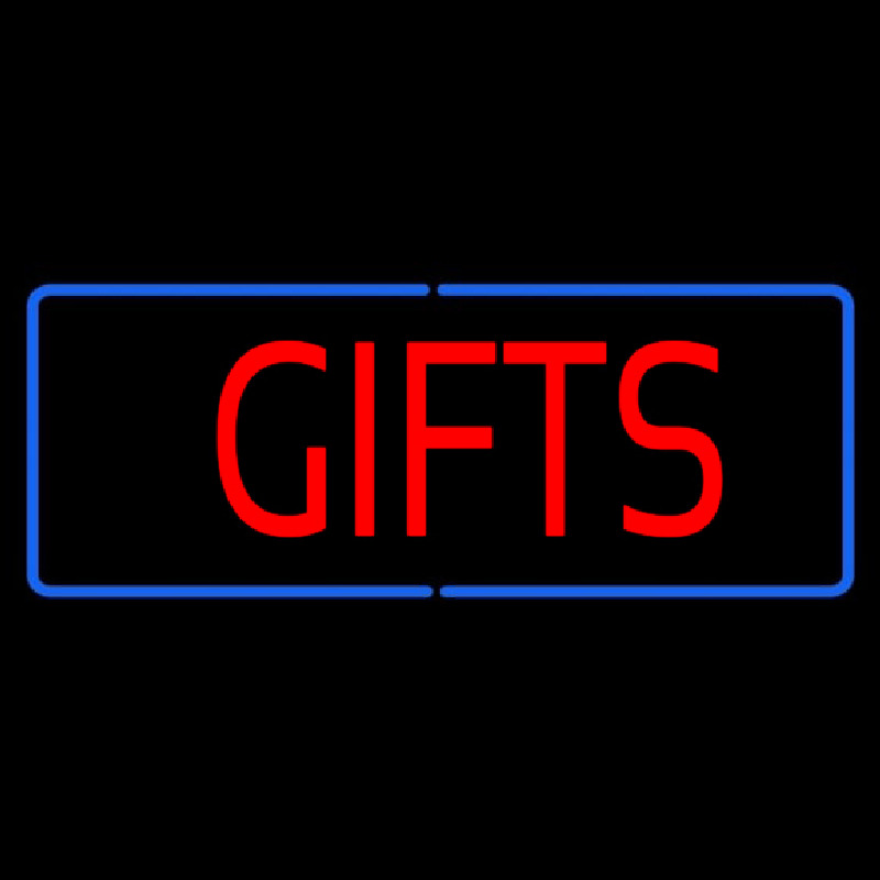 Gifts Rectangle Neonreclame