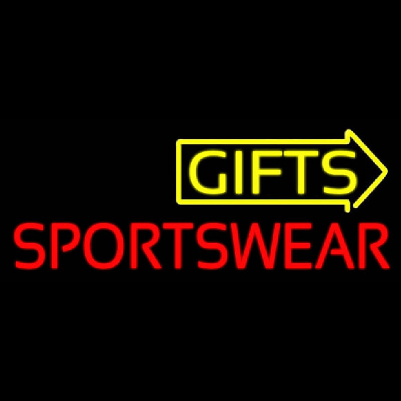 Gifts Sportswear Neonreclame