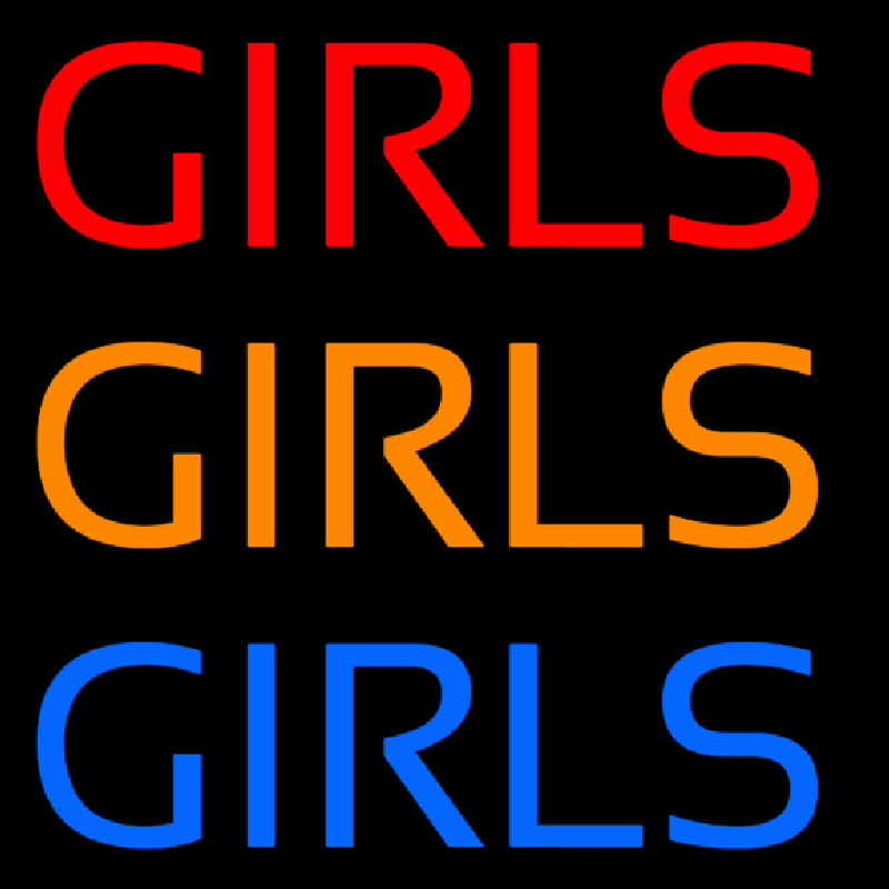 Girls Neonreclame