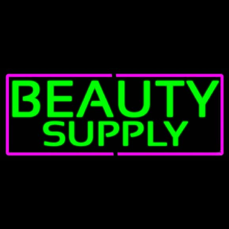 Green Beauty Supply Neonreclame