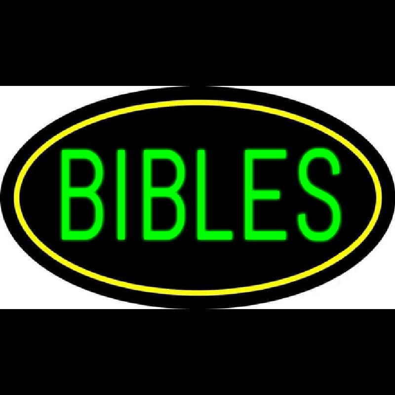 Green Bibles Neonreclame