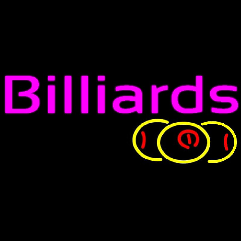 Green Billiards 1 Neonreclame