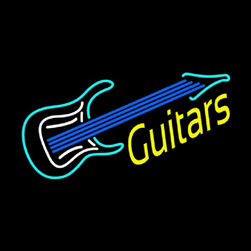 Guitar 2 Logo Neonreclame