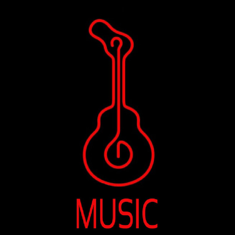 Guitar Music 2 Neonreclame