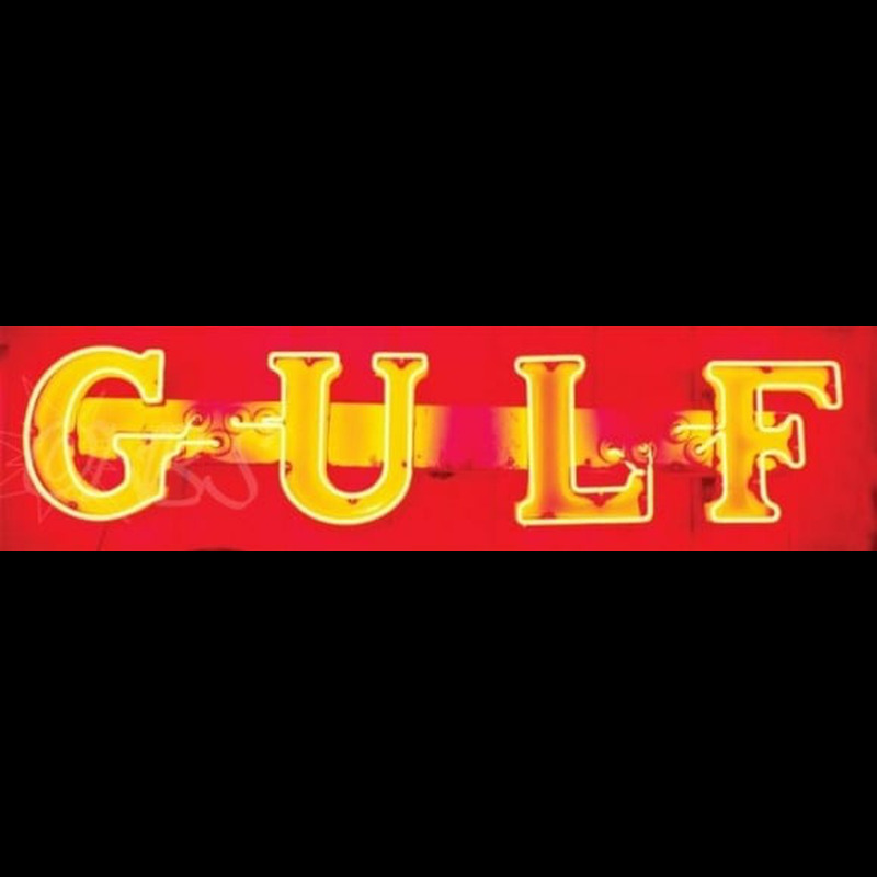 Gulf Gasoline Neonreclame