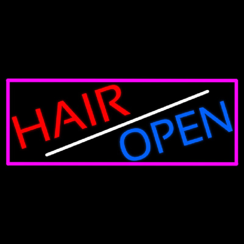 Hair Open Neonreclame