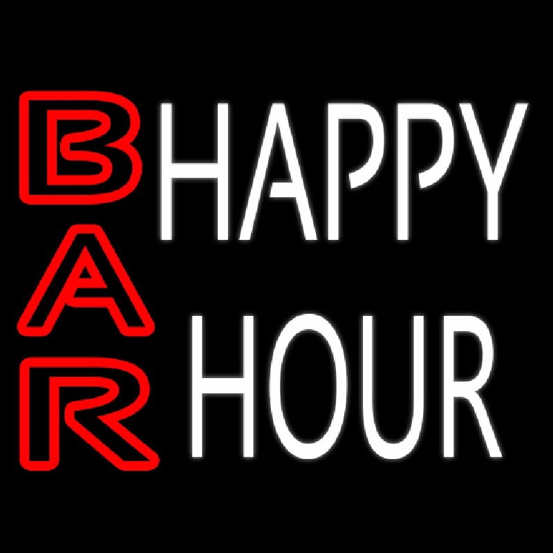 Happy Hour Bar Neonreclame