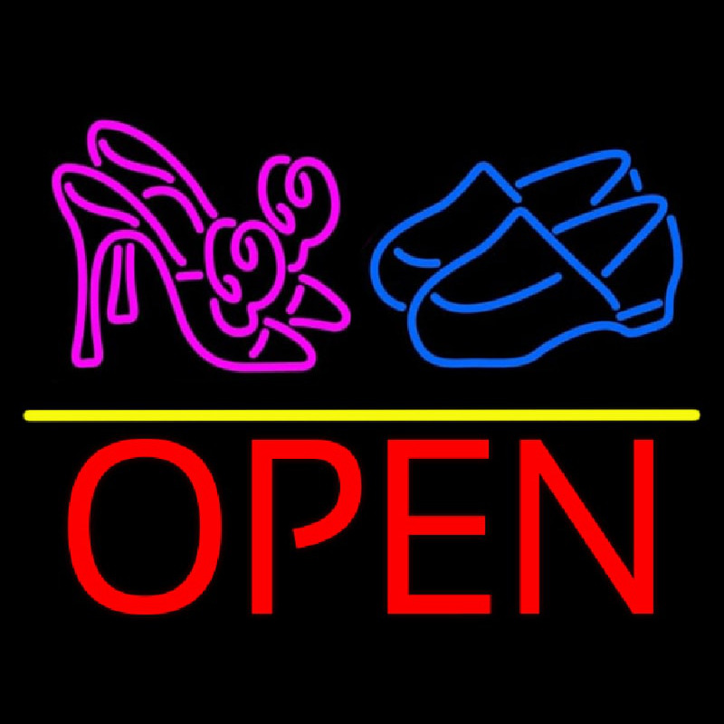 Heels Shoes Open Neonreclame