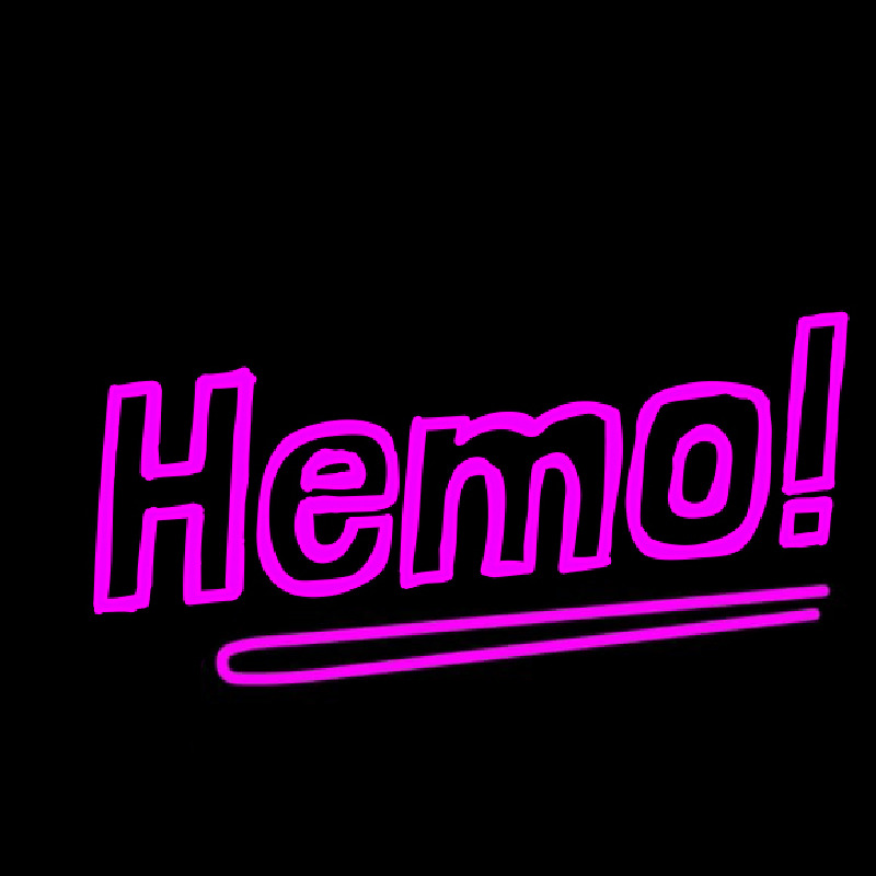 Hemo Neonreclame