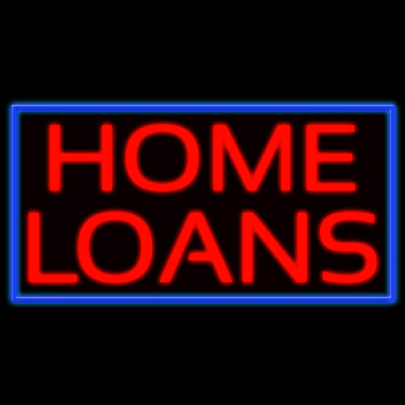 Home Loans Neonreclame