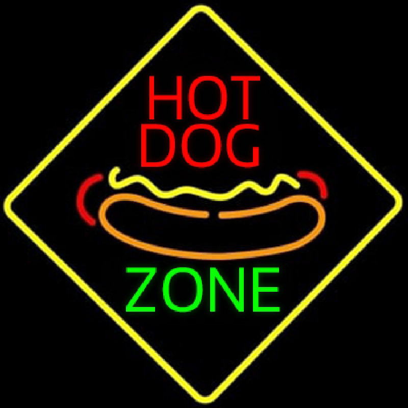 Hot Dog Zone Neonreclame