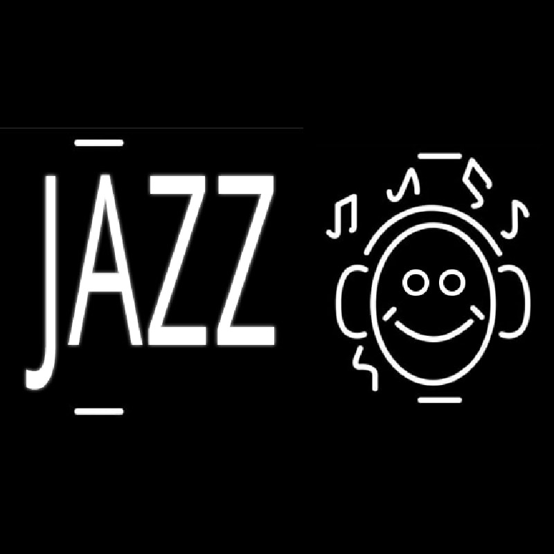 Jazz With Smiley Neonreclame