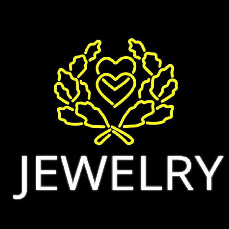 Jewelry Block Logo Neonreclame