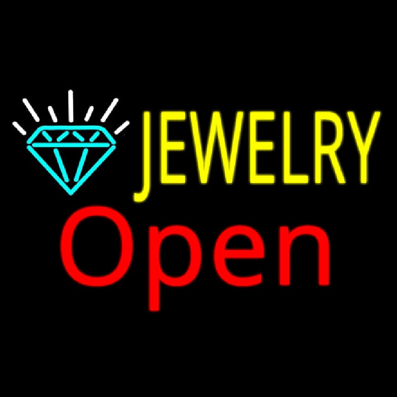 Jewelry Open Neonreclame