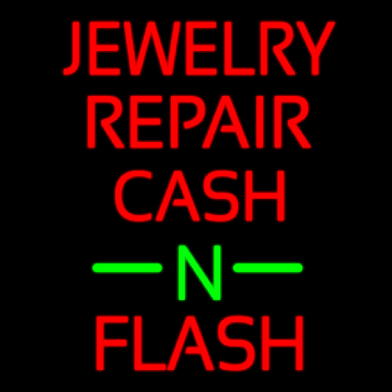 Jewelry Repair Cash N Flash Neonreclame