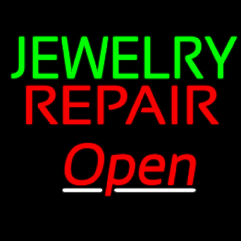 Jewelry Repair Open Neonreclame