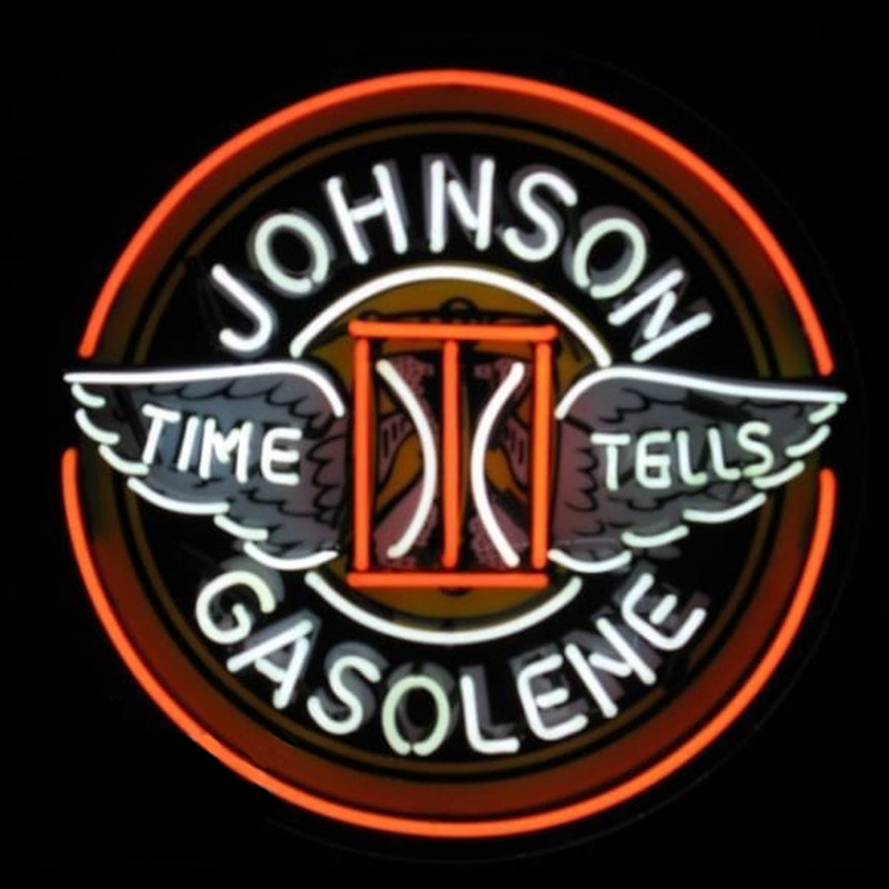 Johnson Gasoline Neonreclame