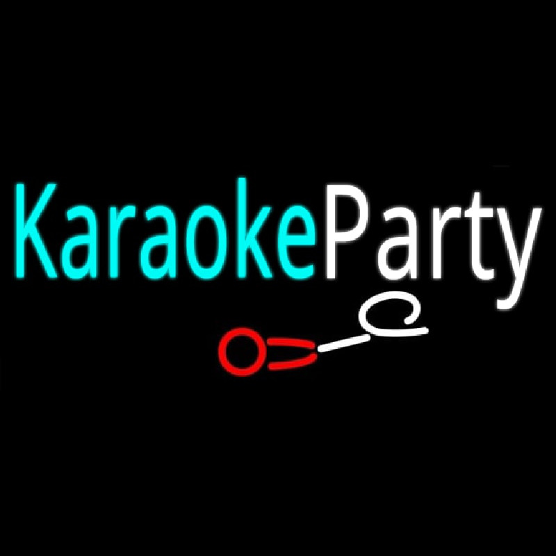 Karaoke Party Neonreclame