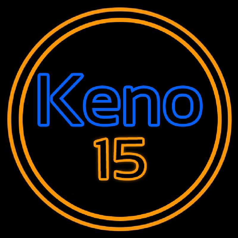 Keno 15 4 Neonreclame