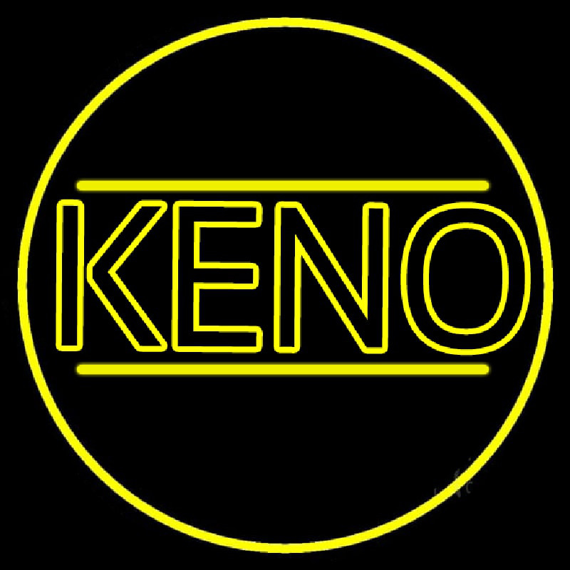 Keno Border Neonreclame