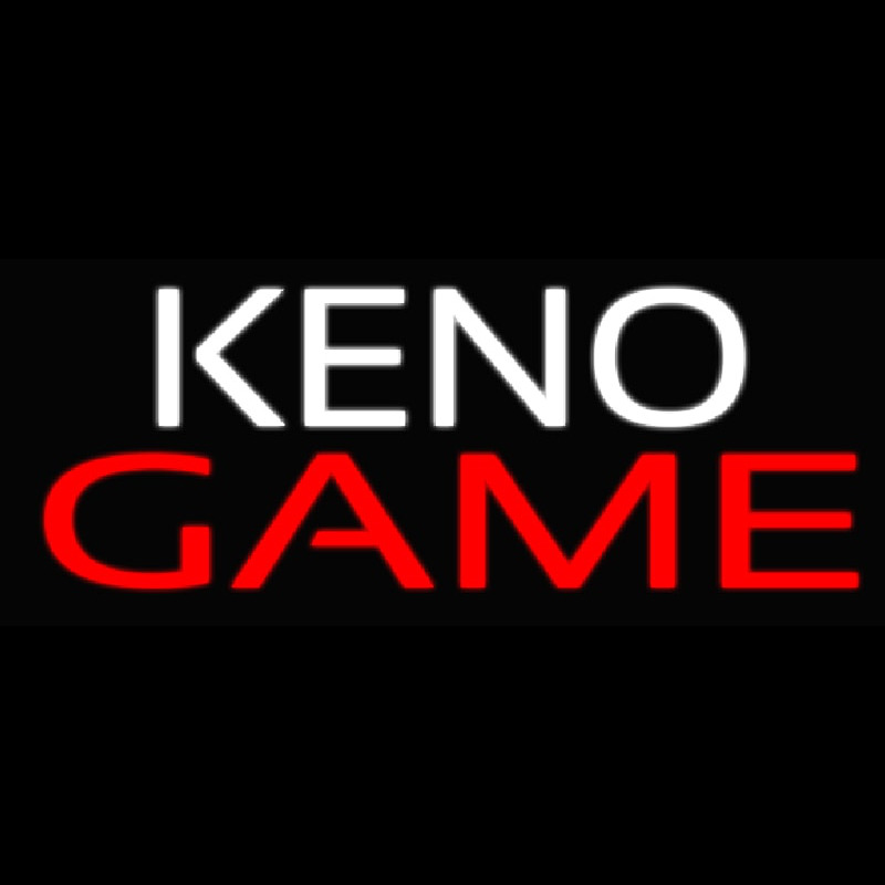 Keno Gems 3 Neonreclame