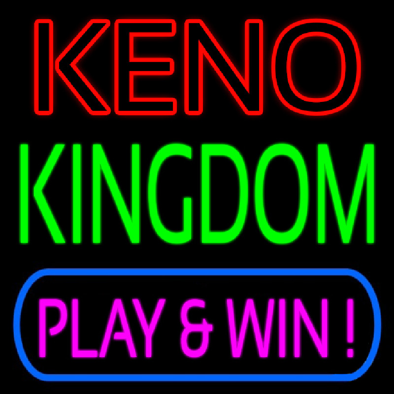 Keno Kingdom 2 Neonreclame