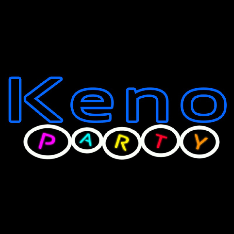 Keno Party 1 Neonreclame