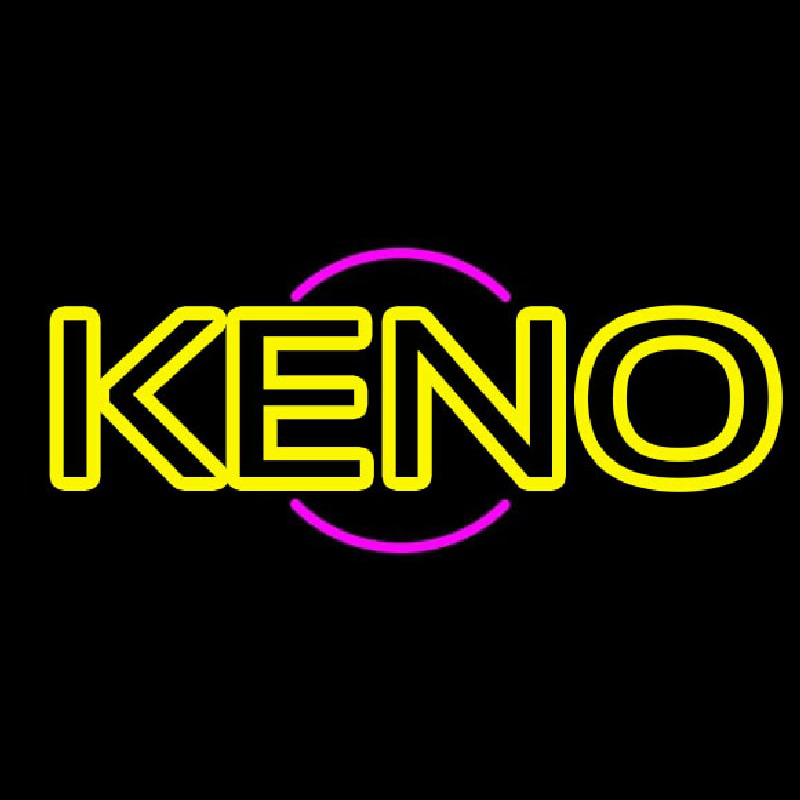 Keno With Ball 1 Neonreclame