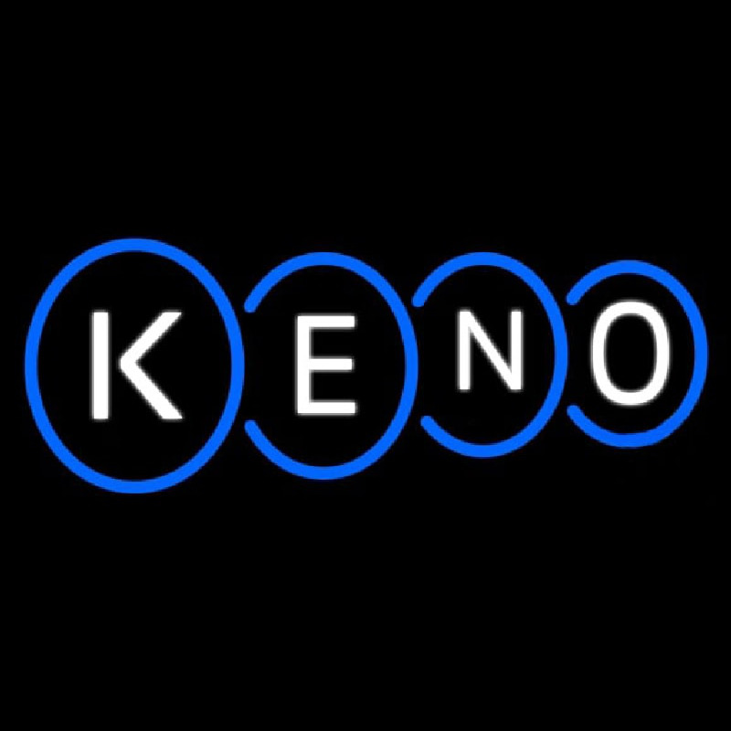 Keno With Border 1 Neonreclame