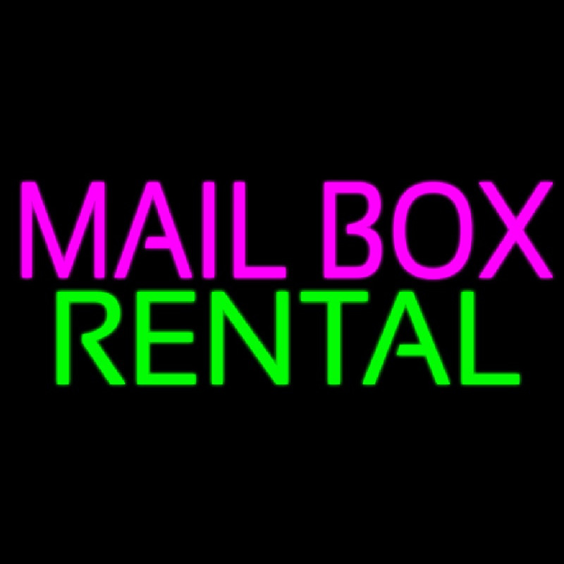 Mailbo  Rental Neonreclame