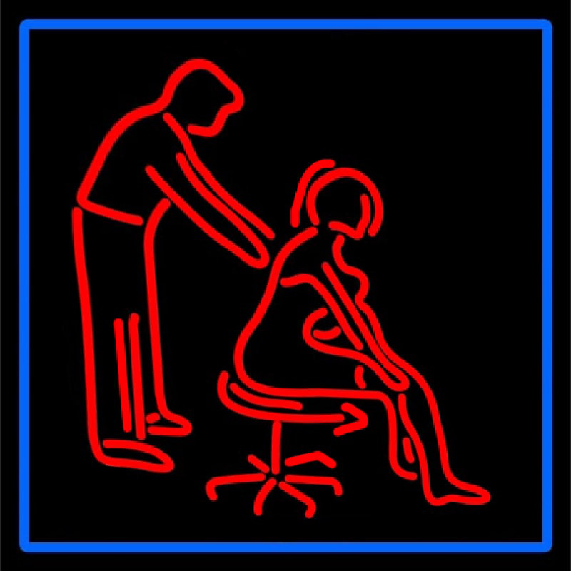 Male Female Massage Logo Neonreclame