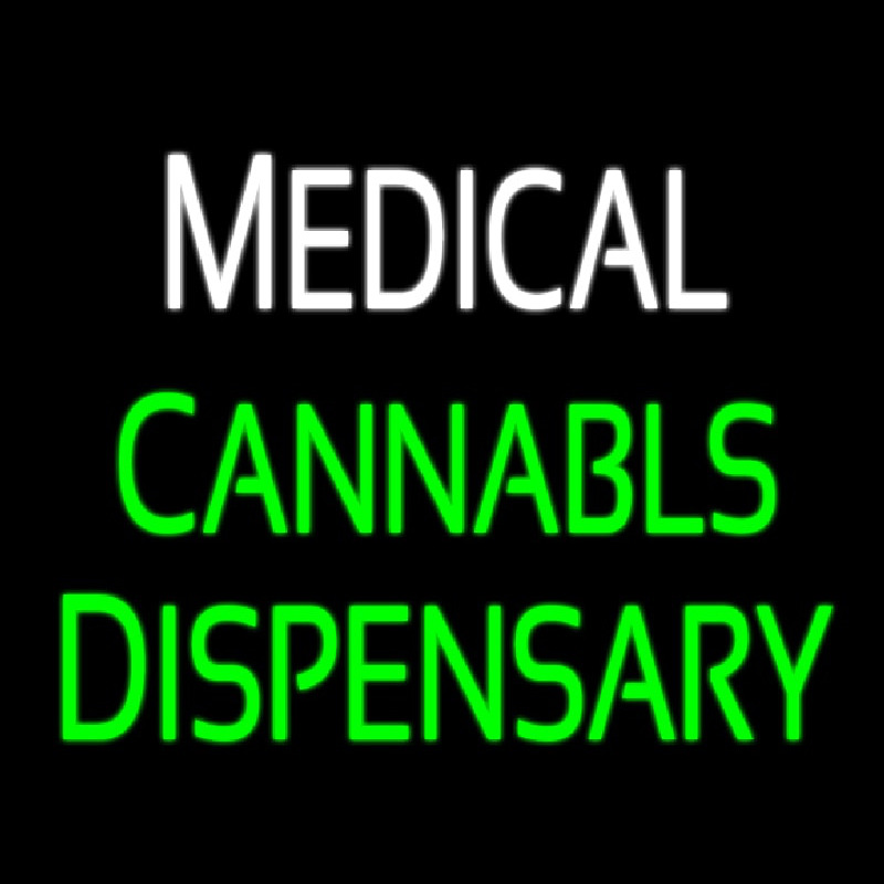 Medical Cannabis Dispensary Neonreclame