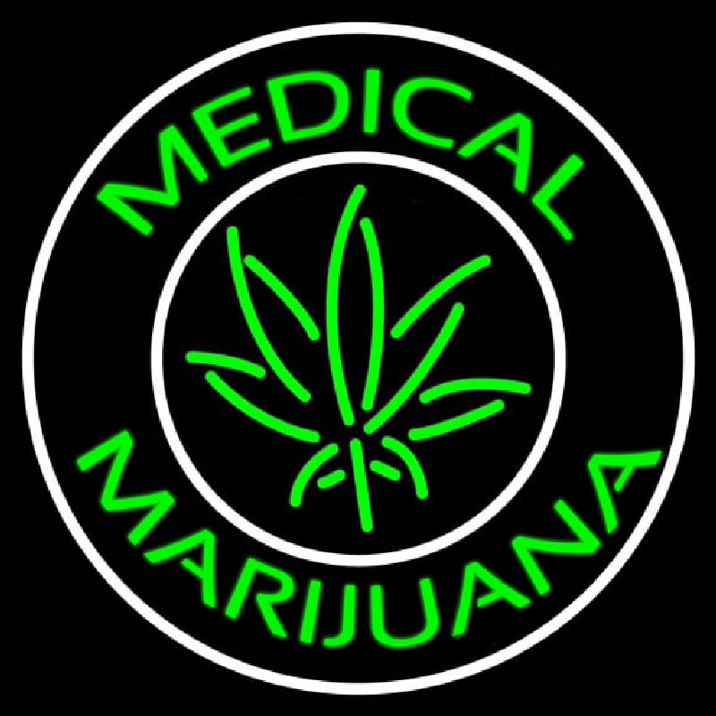 Medical Cross Marijuana Neonreclame