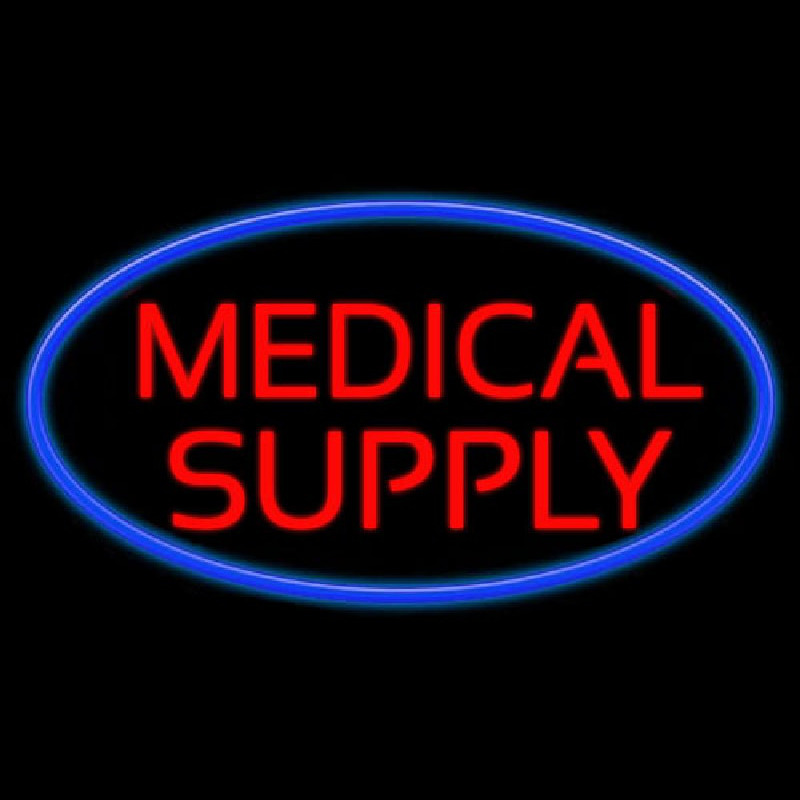 Medical Supply Neonreclame