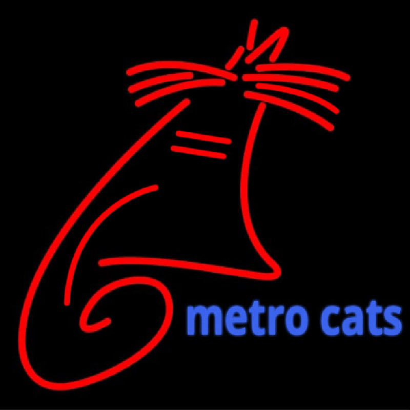 Metro Cats Neonreclame