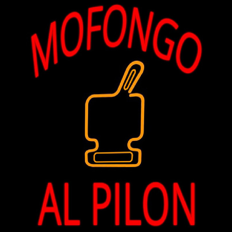 Mofongo Al Pilon Neonreclame