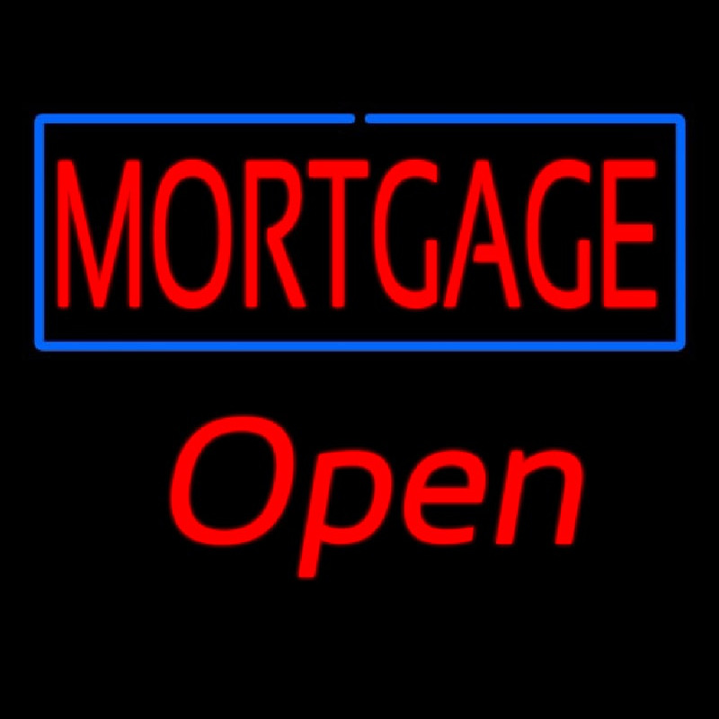 Mortgage Open Neonreclame