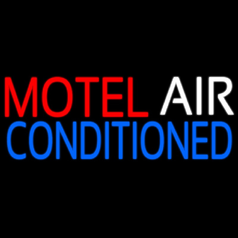 Motel Air Conditioned Neonreclame