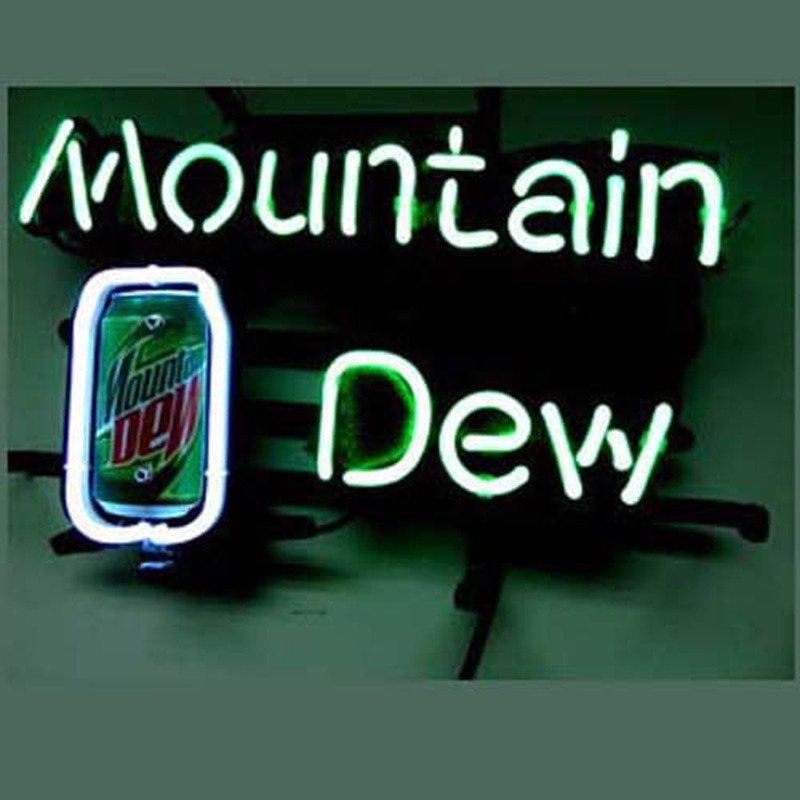 Mountain Dew Soda Bier Bar Neonreclame