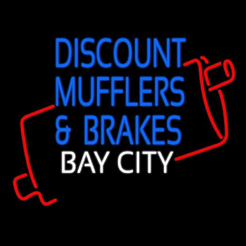 Mufflers And Brakes Neonreclame