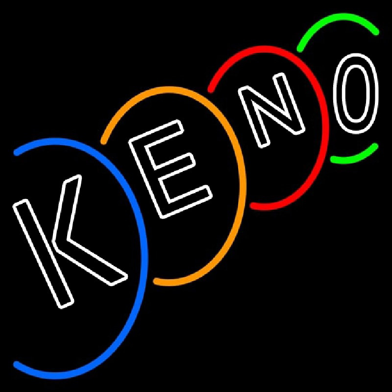 Multi Color Keno Neonreclame