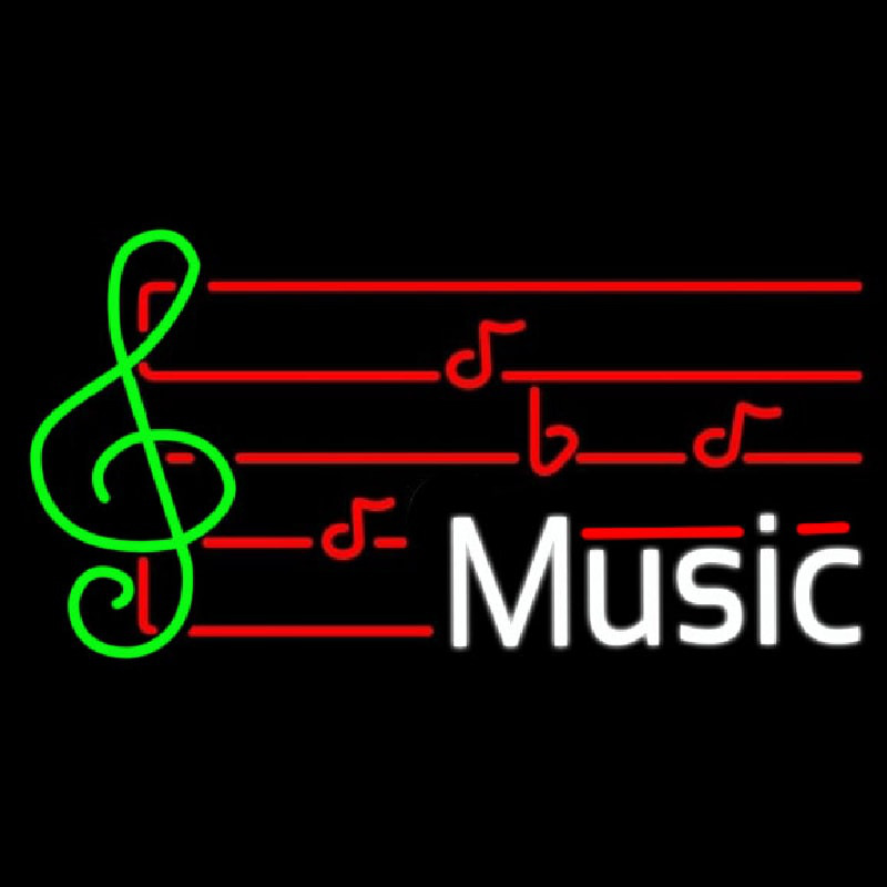 Music Note 2 Neonreclame