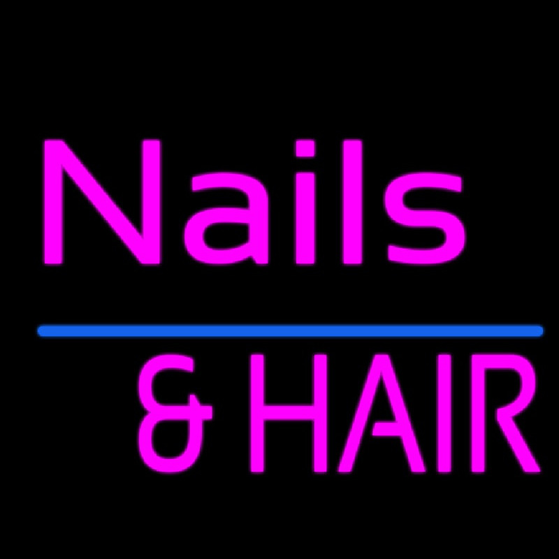 Nails And Hair Neonreclame