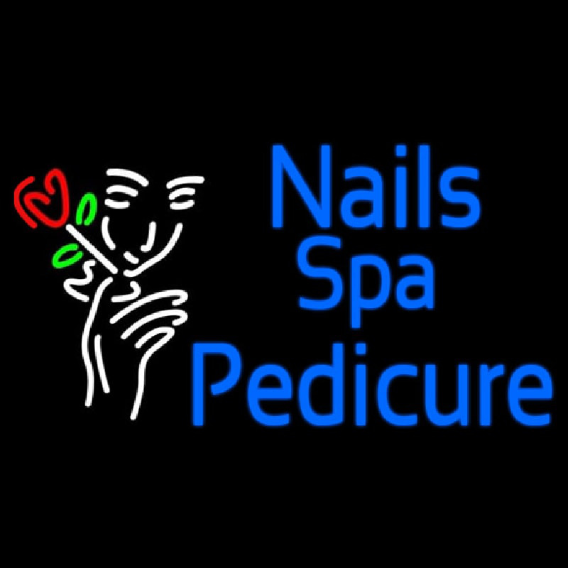 Nails Spa Pedicure Neonreclame