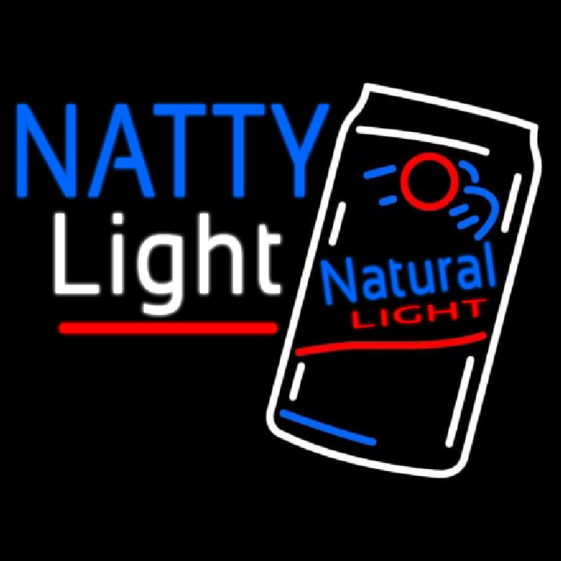 Natty Light Natural Light Beer Neonreclame