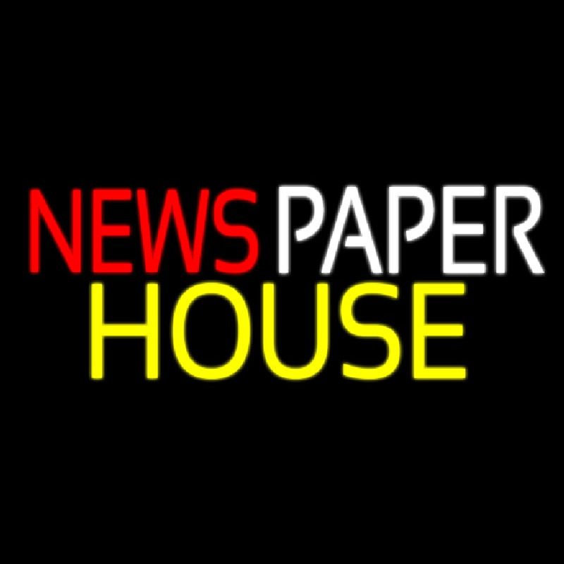 Newspaper House Neonreclame